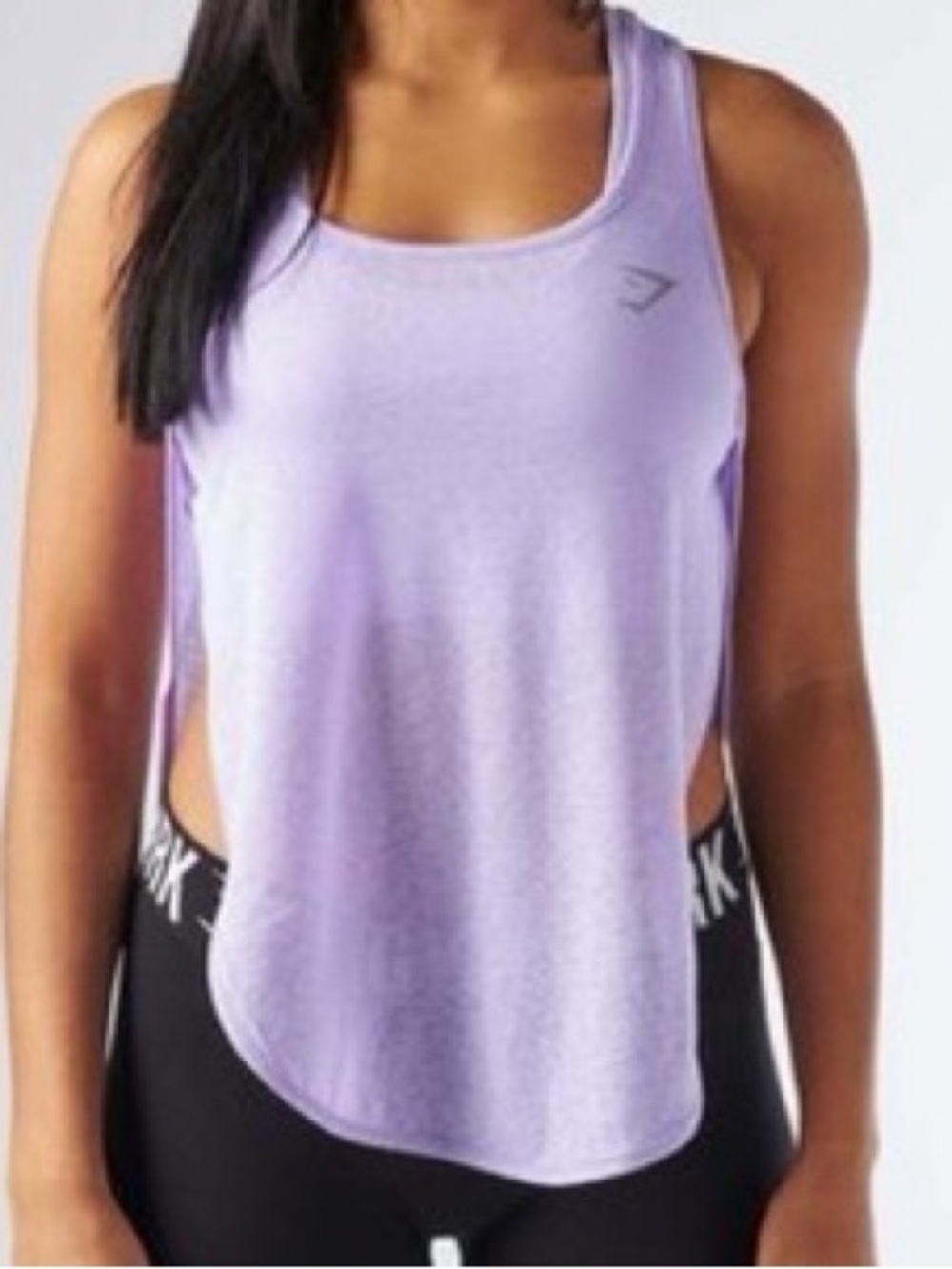 Gymshark Lavender Open-Side Training Tank